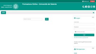 
                            5. Formazione Online - Università del Salento