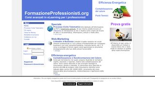 
                            3. Formazione Professionisti - Formazione Professionisti