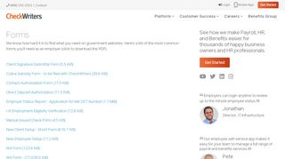 
                            7. Forms - CheckWriters Payroll