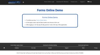 
                            4. Forms Online Demo/Login - Downloads for Windows ...