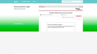 
                            4. forsa-omninet.de - forsa.omninet: Login - Forsa Omninet - Sur.ly