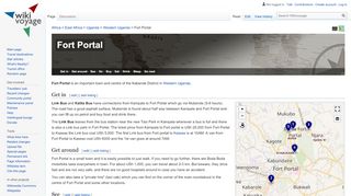 
                            7. Fort Portal – Travel guide at Wikivoyage