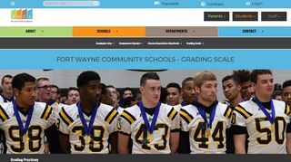 
                            7. Fort Wayne Community Schools - Grading Scale