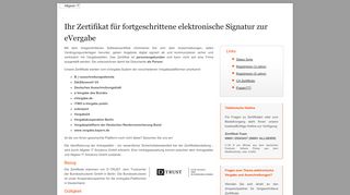 
                            4. fortgeschrittene elektronische Signatur - zertifikate@allgeier