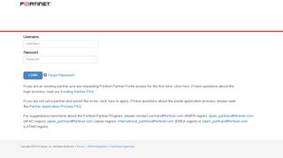 
                            2. Fortinet Partner Portal
