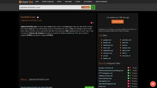 
                            1. Fortisfx.com - Cabinet: cabinet - traffic statistics ...