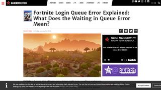 
                            6. Fortnite Login Queue Error Explained: What Does …