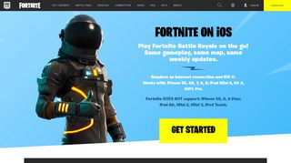 
                            3. Fortnite Mobile on iOS