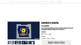 
                            7. FORTNITE X PORTAL - Fortnite Creative Codes - Dropnite.com