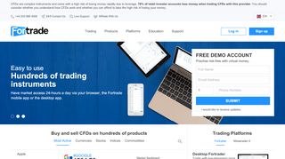 
                            9. Fortrade Homepage - Advanced online currency & trading ...