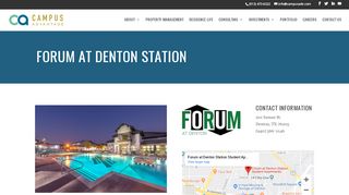 
                            4. Forum Denton | Campus Advantage