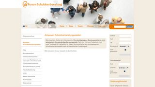 
                            1. Forum Schulderberatung: Adressen …