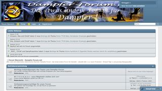 
                            9. Forum Übersicht - Dampfer-Forum.net