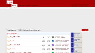 
                            4. Forums - Yappi Sports - THE Ohio Prep Sports Authority