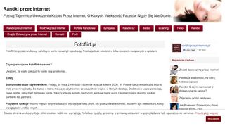 
                            4. Fotoflirt.pl - Randki przez Internet