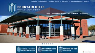 
                            8. Fountain Hills Unified School District - Home