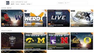 
                            11. FOX Sports live games and streaming video | FOX Sports GO