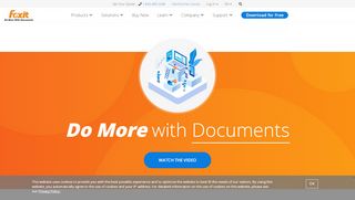 
                            8. Foxit Software | PDF Editor Software & PDF Solutions