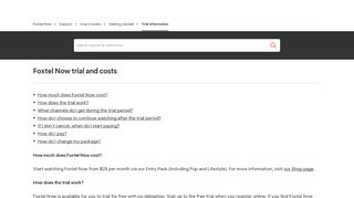 
                            9. Foxtel Now Trial Information - How it Works - Foxtel Now