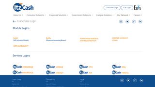 
                            11. Franchisee Login - ItzCash