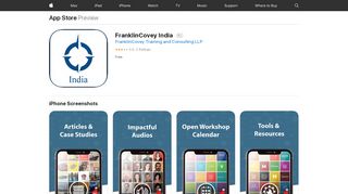 
                            9. ‎FranklinCovey India on the App Store - apps.apple.com