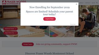 
                            6. Fraser Woods Montessori School