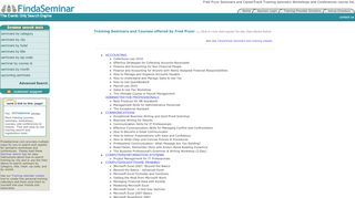 
                            10. Fred Pryor seminars training course list-Search and ...