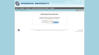 
                            3. Frederick University Cyprus, e-Learning Gateway: Login to ...