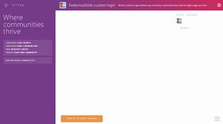 
                            2. fredserva/birds-custom-login - Gitter