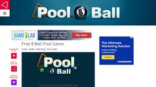 
                            9. Free 8 Ball Pool Game - Arkadium