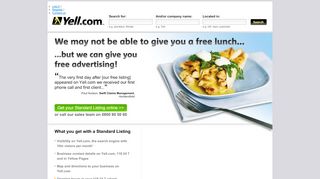 
                            5. Free advertising with Yell » Yell.com