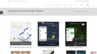 
                            7. Free Android Templates - Android App Design - …