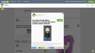 
                            9. Free Anime Avatar Maker - Avachara is a web app...