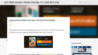 
                            11. FREE BITCOIN MINER THAT REAL PAYING …