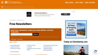 
                            4. Free Christian Newsletters by Email - Christianity