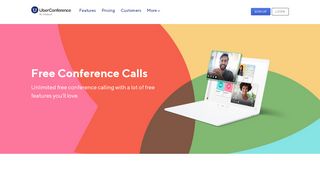 
                            4. Free Conference Calls | UberConference