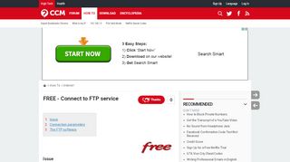 
                            2. FREE - Connect to FTP service - ccm.net