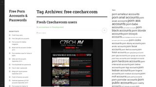 
                            6. free czechav.com | Free Porn Accounts & Passwords