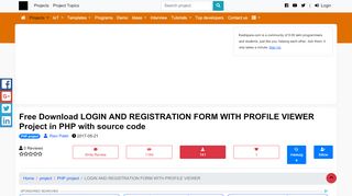 
                            2. Free Download LOGIN AND REGISTRATION FORM WITH ...