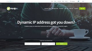 
                            7. Free Dynamic DNS - Domain Registration - No-IP