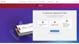 
                            8. Free electronic signature, sign up today | Adobe …