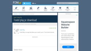 
                            6. Free foxtel play pc download (Windows)