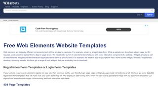 
                            10. Free HTML CSS Web Element Templates - …