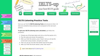 
                            6. Free IELTS Listening tests - IELTS-up