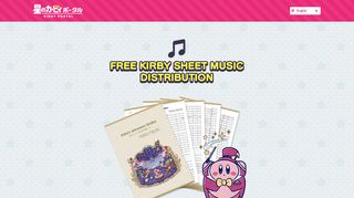 
                            1. FREE KIRBY SHEET MUSIC DISTRIBUTION | Kirby Portal