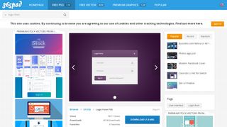 
                            4. Free Login Form PSD PSD files, vectors & graphics - 365PSD ...