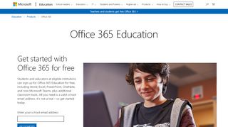 
                            7. Free Microsoft Office 365 for Schools & Students | Microsoft Education