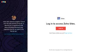
                            1. Free Mobile Websites, Website Builder: Zoho Sites