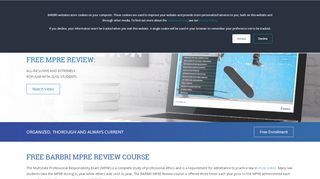 
                            6. FREE MPRE Review Course | BARBRI