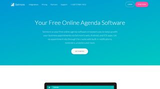 
                            6. Free Online Agenda Software | Setmore